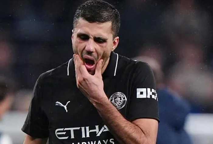 曼城罗德里因质疑裁判公正性遭英足总指控