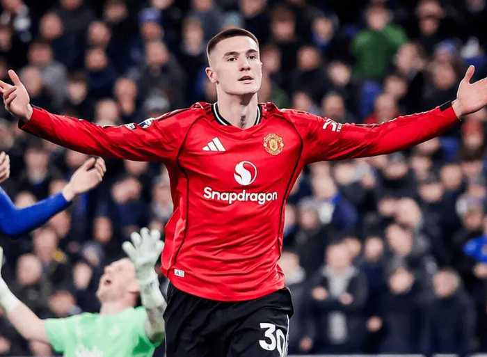 谢什科破门助曼联1比0胜埃弗顿，2026年英超进球达5个